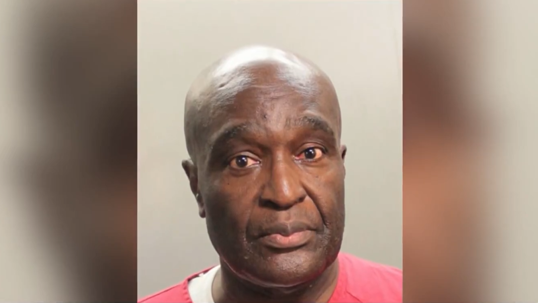 Harrel Braddy mugshot on the news