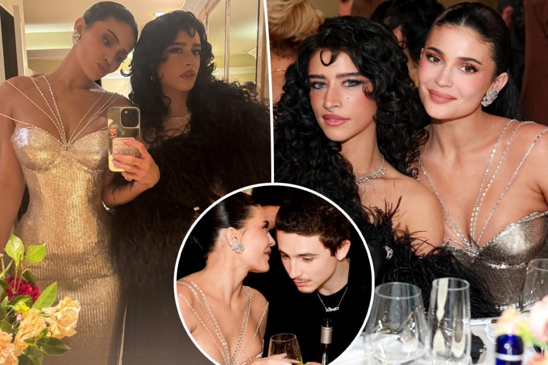 Kylie Jenner posts selfies with Timothée Chalamet’s co-star following awkward Golden Globes snub