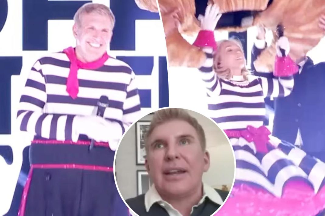 Todd and Julie Chrisley defend controversial prison-themed ‘Masked Singer’ appearance