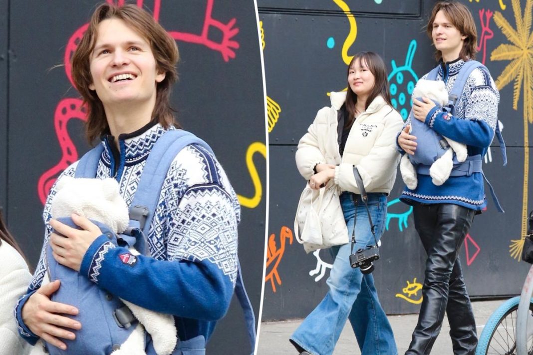 Ansel Elgort welcomes first baby — but keeps name, gender under wraps