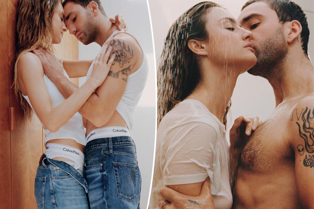 ‘Tell Me Lies’ stars and real-life couple Grace Van Patten and Jackson White pose in steamy Calvin Klein Valentine’s Day campaign