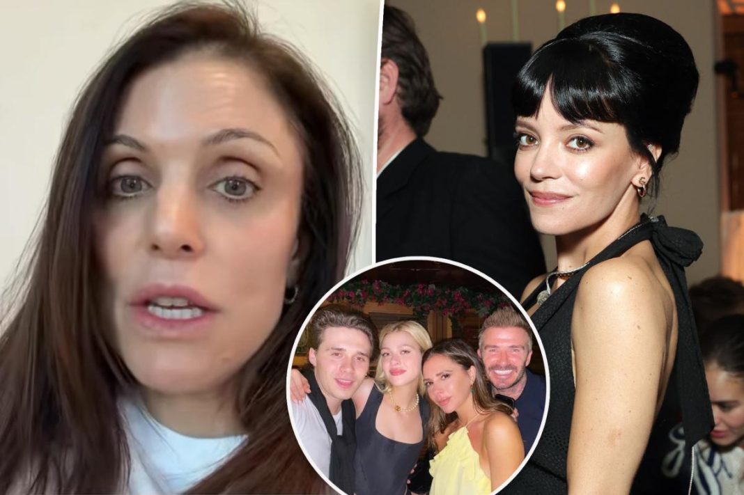 Celebs pick sides in the Beckham family feud: Bethenny Frankel, Lily Allen and more