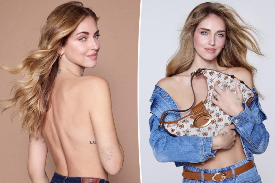 Chiara Ferragni makes a comeback with Guess campaign days after fraud trial acquittal