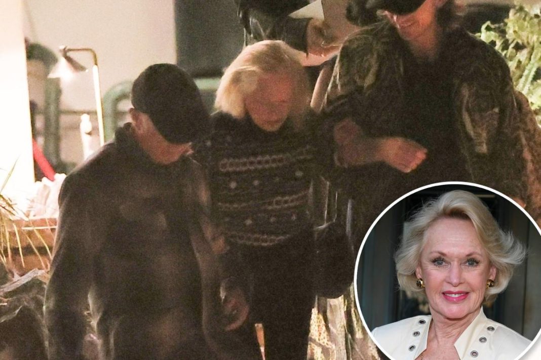 Legendary actress Tippi Hedren, 96, makes a rare public appearance to celebrate her birthday with family