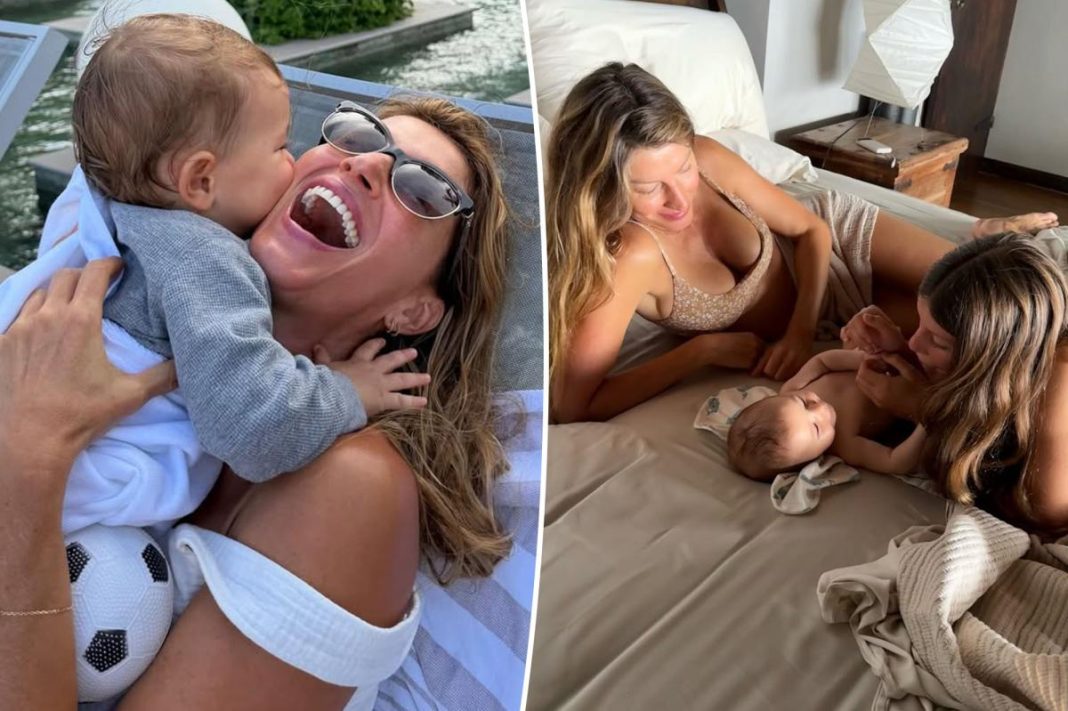 Gisele Bündchen celebrates son’s 1st birthday with series of never-before-seen family photos