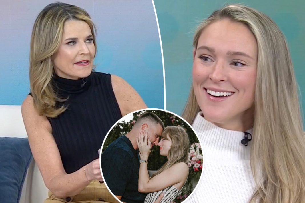 Savannah Guthrie uncomfortably grills Kylie Kelce on Taylor Swift, Travis Kelce’s upcoming wedding: ‘You’re not going to lie?’