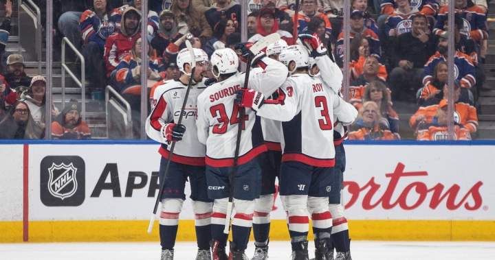 Bouchard, Oilers down Capitals 6-5 in OT