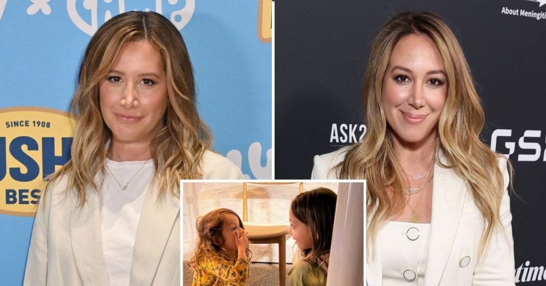 Ashley Tisdale and Haylie Duff Have Playdate With Kids Amid Mom Group Drama