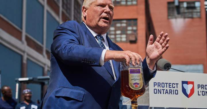 Quebec’s finance minister says Ontario’s Crown Royal whisky ban is misguided