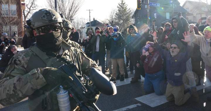 Trump threatens to use Insurrection Act to end protests in Minneapolis