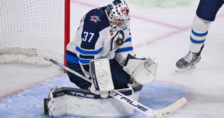 Winnipeg Jets score three times in 2nd period, hold on for 4-3 win in New Jersey