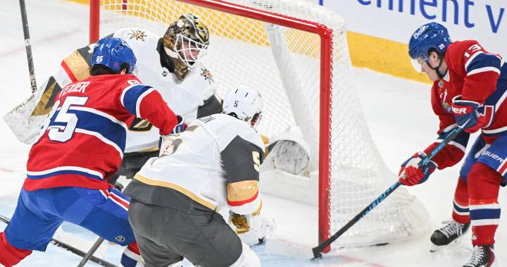 Call of the Wilde: Canadiens prevail 3-2 in hard-fought contest against Vegas