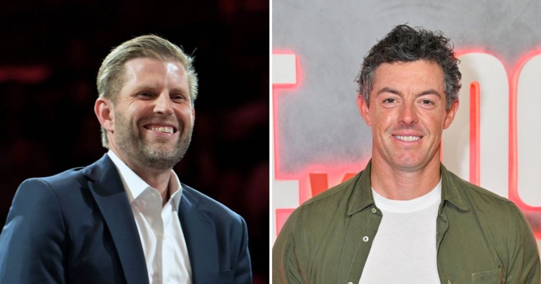 Eric Trump Gushes Over 'Friend' Rory McIlroy's Support Towards Family