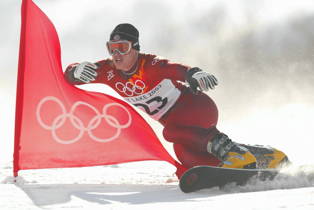 Ryan Wedding of Canada competes in the qualifying round of the men