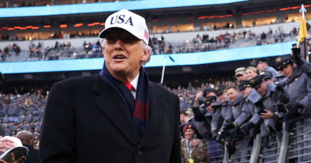 President Donald Trump Eyes Executive Order Impacting Army-Navy Football Game