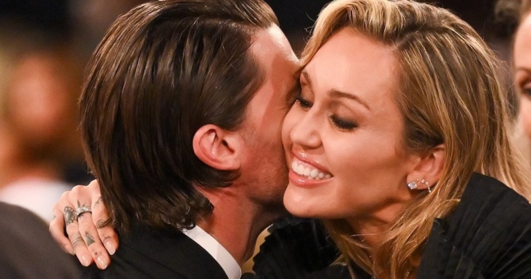 Exes Miley Cyrus and Patrick Schwarzenegger Share Moment at Golden Globes