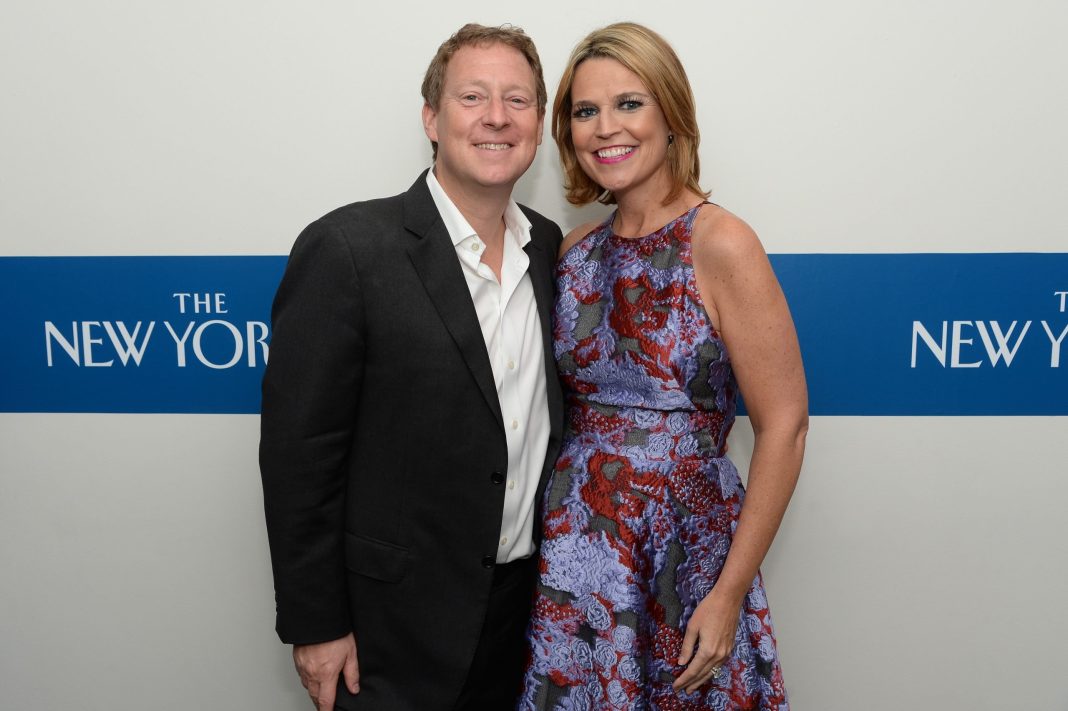 Michael Feldman and journalist Savannah Guthrie attend the White House Correspondents