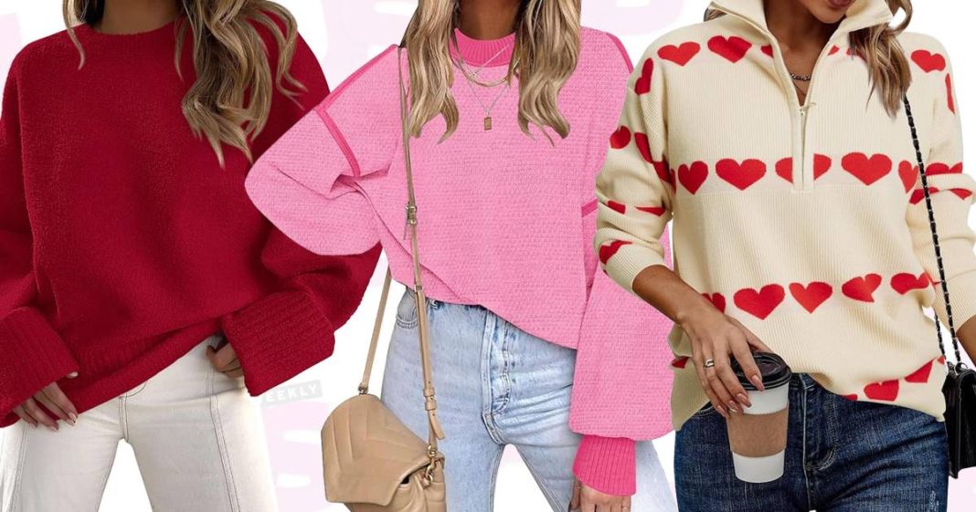 17 Adorable Valentine’s Day Sweaters (That Aren't Cheesy!)