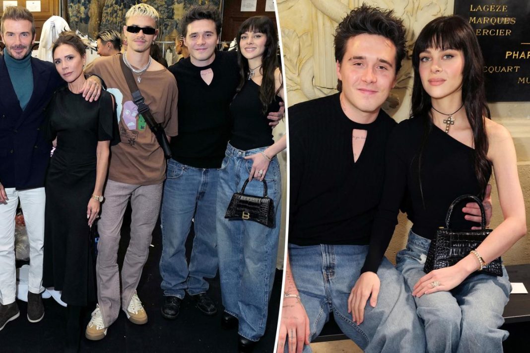 Nicola Peltz ignores Victoria Beckham in resurfaced Paris Fashion Week clip as family feud rages on