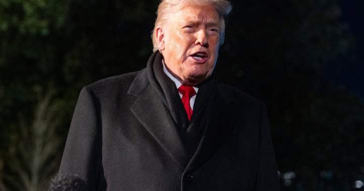 Trump threatens 100 per cent tariffs on Canada over China trade ties