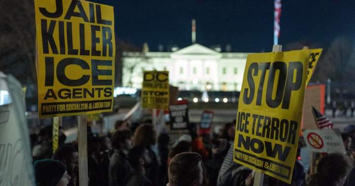 Protests grow after shootings by immigration officer in Minneapolis and Portland