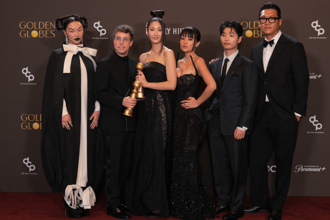 ‘KPop Demon Hunters’ singers react to ‘Golden’ winning Best Original Song at the Golden Globes 2026