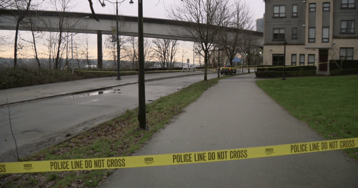 Man found on New Westminster street suffering from gunshot wounds