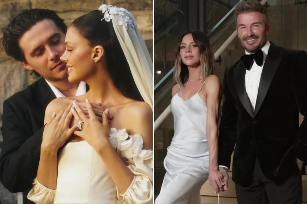 Victoria Beckham ‘nuzzled’ son Brooklyn’s neck during wedding dance — but she didn’t ‘hijack’ the very first dance: sources