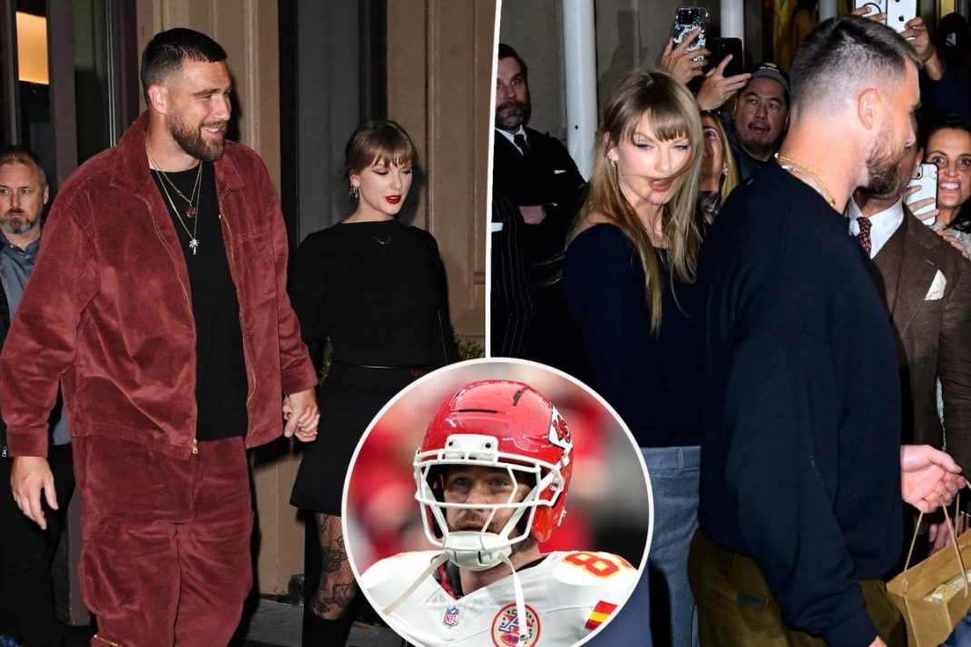 Taylor Swift and Travis Kelce spotted on LA date night after Chiefs’ devastating season comes to an end