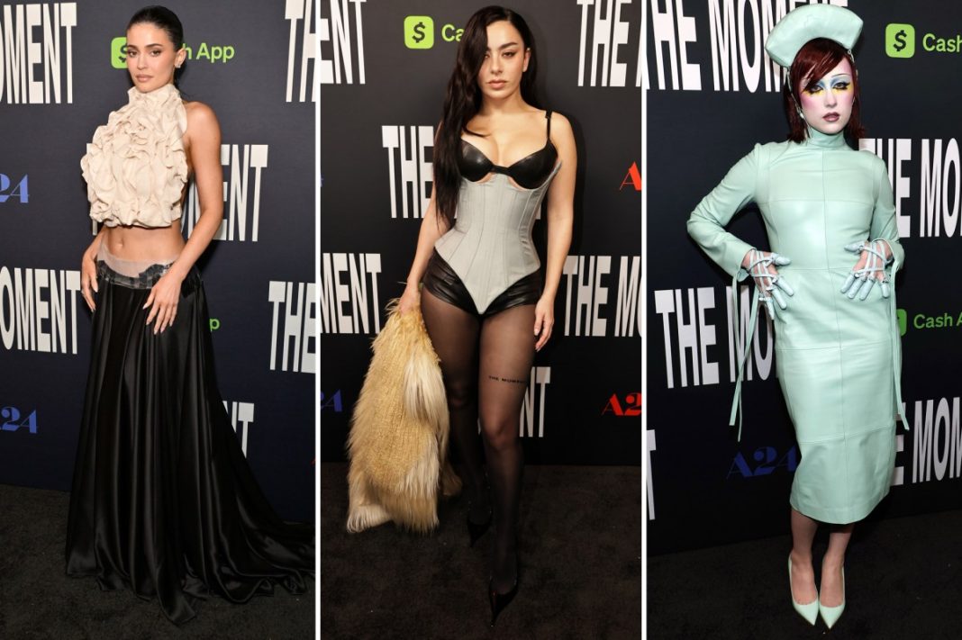‘The Moment’ LA premiere red carpet: Kylie Jenner, Charli XCX, Chappell Roan and more
