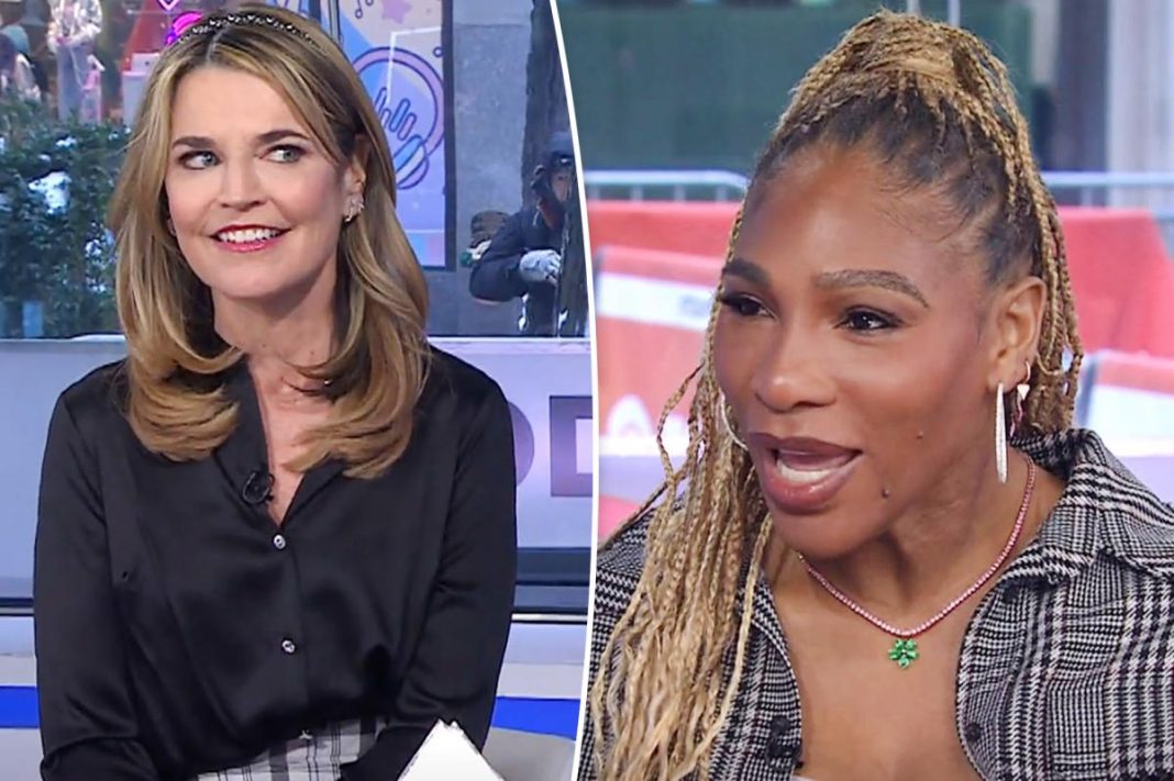 Savannah Guthrie immediately regrets grilling Serena Williams in awkward ‘Today’ interview: Are you ‘mad at me?’