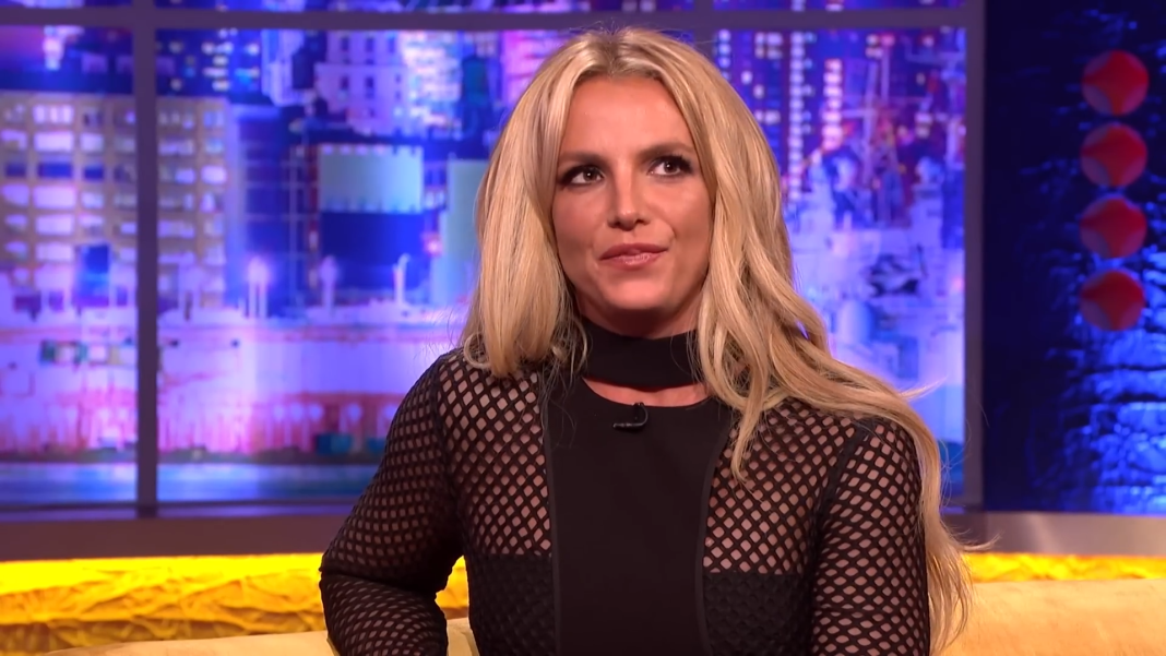 Britney Spears on the Jonathan Ross Show in 2016.