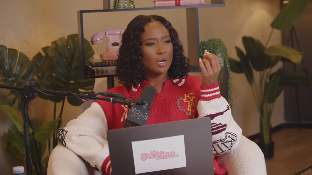 Kayla Nicole on her podcast.