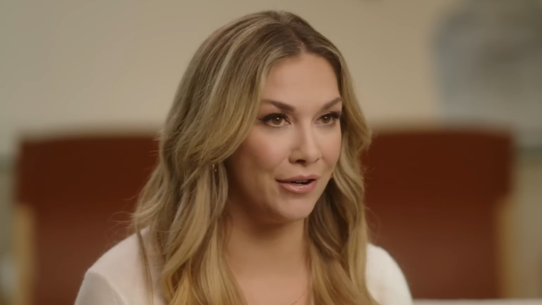 Allison Holker speaks