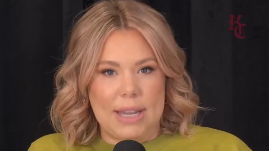 Kailyn Lowry on her podcast in July 2025.