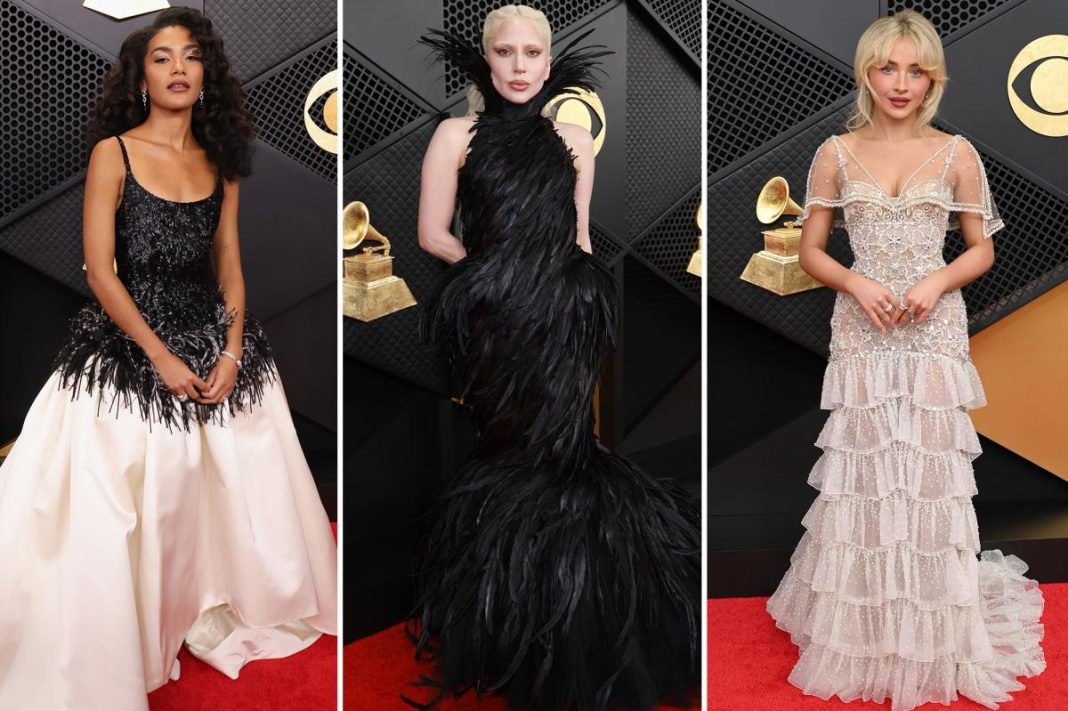 The best-dressed celebrities at the Grammys 2026: Sabrina Carpenter, Olivia Dean, Lady Gaga and more