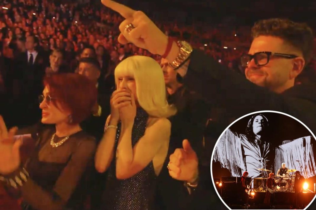 Ozzy Osbourne’s family cries as Post Malone, Slash pay tribute to late rocker during Grammys 2026 ‘In Memoriam’