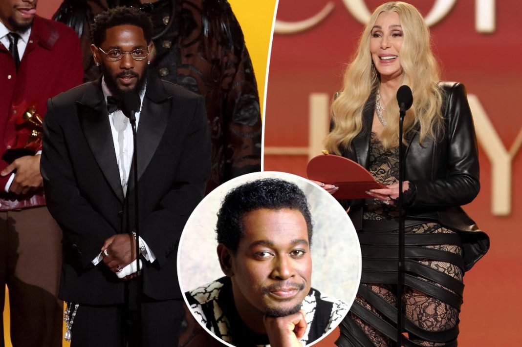 Cher mistakenly names Luther Vandross — not Kendrick Lamar — Grammy winner in hilarious onstage flub