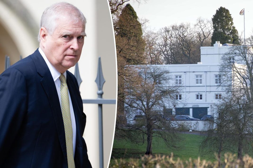 Ex-Prince Andrew officially moves out of Royal Lodge to begin exile after Epstein claims