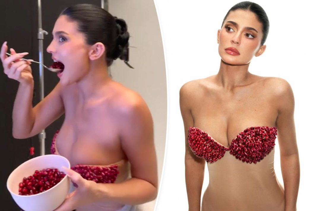 Kylie Jenner’s latest look is good enough to eat