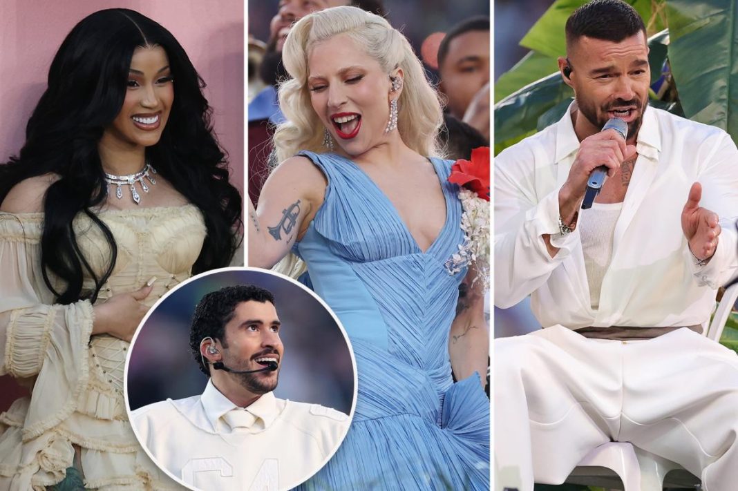 All the celebrities in Bad Bunny’s Super Bowl 2026 Halftime Show: Lady Gaga, Cardi B, more