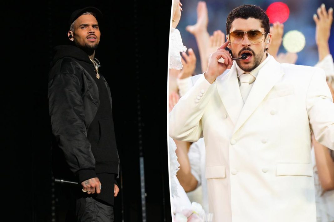 Chris Brown shades Bad Bunny’s Super Bowl halftime show: ‘They need me’