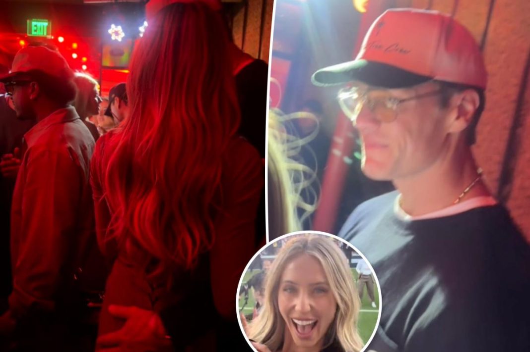 Tom Brady grabs Alix Earle’s butt in new video from private Super Bowl party