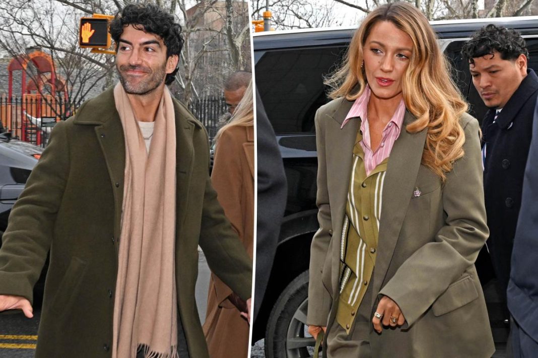 Did archenemies Blake Lively and Justin Baldoni mean to color-coordinate at court?