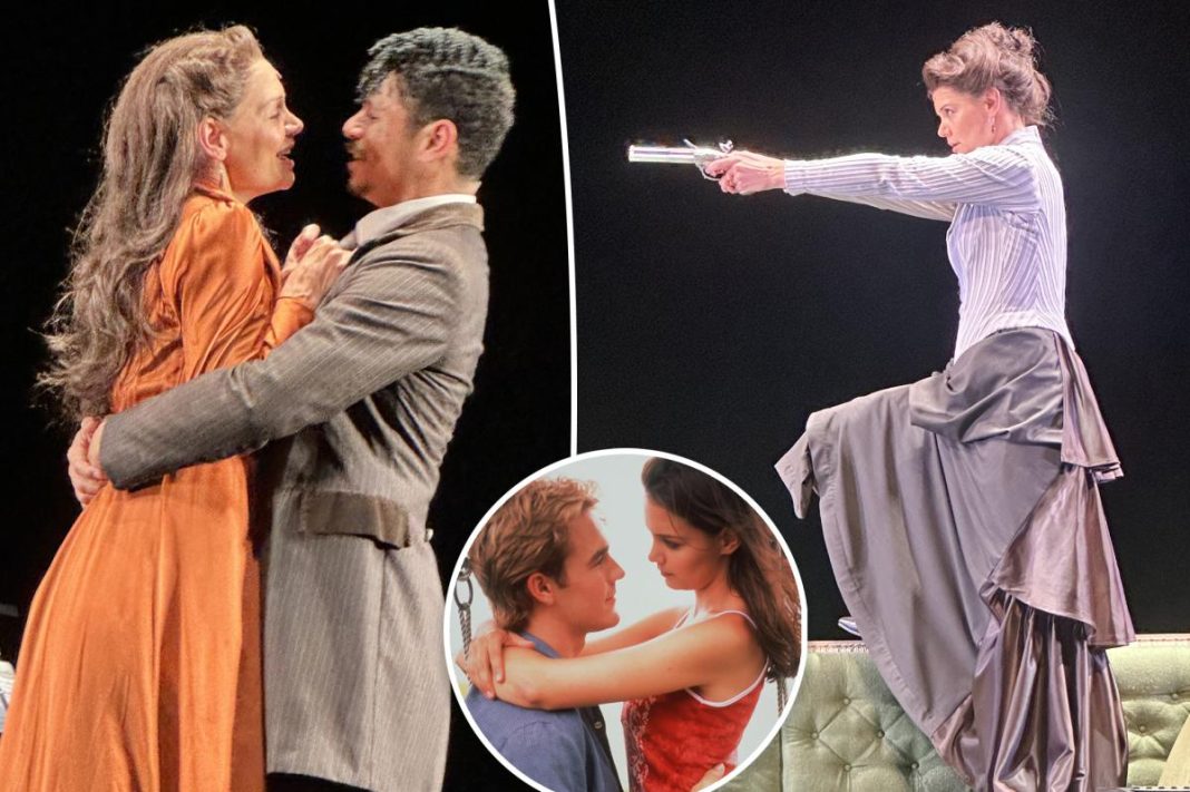 Katie Holmes seen for the first time since ‘Dawson’s Creek’ co-star James Van Der Beek’s death