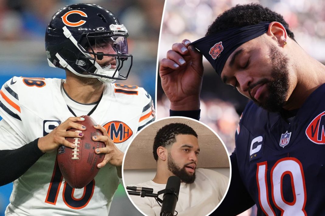 Caleb Williams says he ‘couldn’t care less’ what haters say about his painted nails: ‘I know who I am’