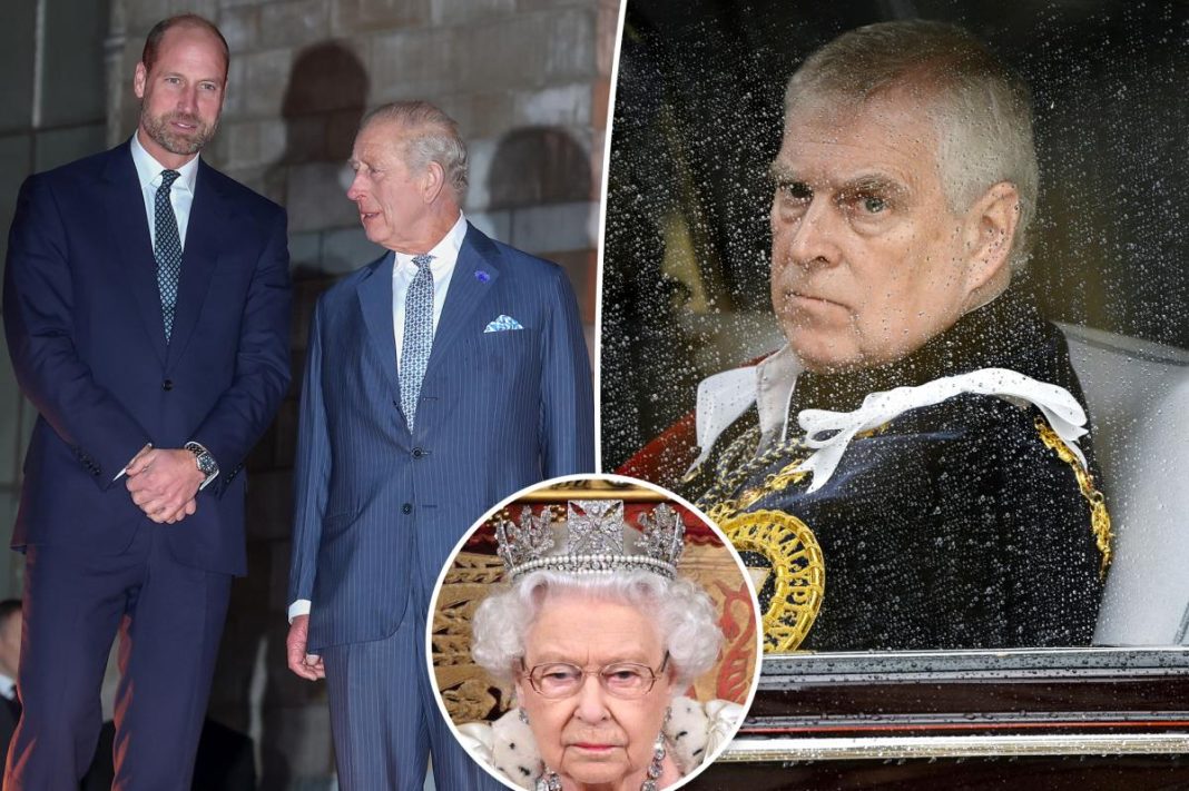 Prince William urged Charles, Queen Elizabeth to ‘banish’ Andrew after disastrous 2019 BBC interview