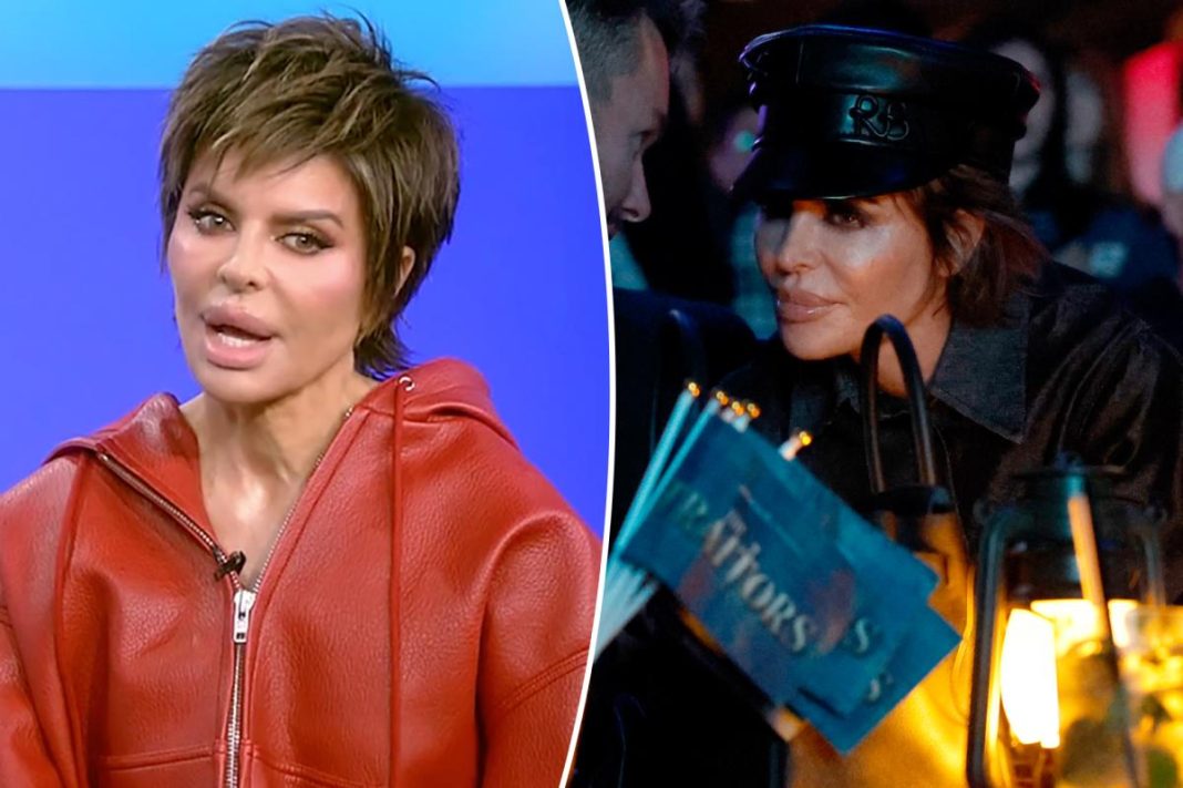Lisa Rinna reveals alarming details of being roofied at ‘Traitors’ premiere party