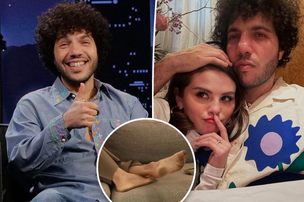 Benny Blanco defends personal hygiene after fans begged Selena Gomez to divorce him over dirty feet
