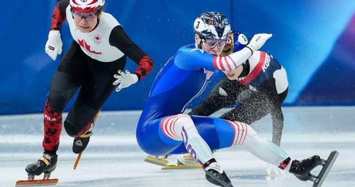 Canadian NHLers wowed by short-track speedskaters